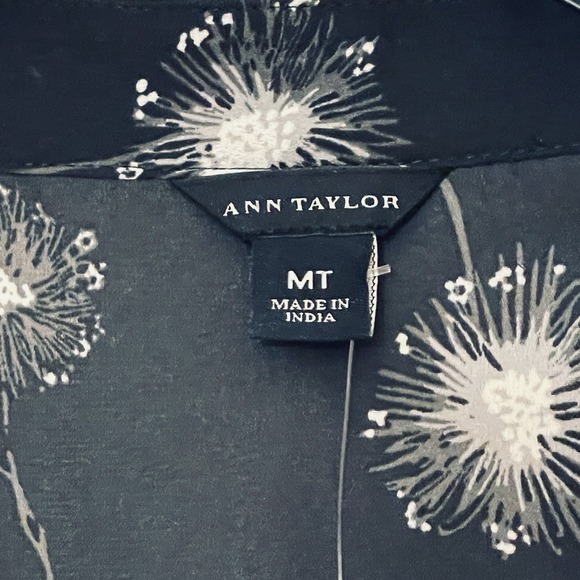 NEW Ann Taylor Tall Dress Floral Work Women's Medium Dandelions MSRP $139 Church - Picture 6 of 14